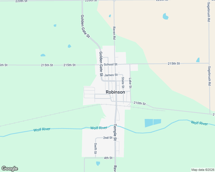 map of restaurants, bars, coffee shops, grocery stores, and more near 209 Main Street in Robinson