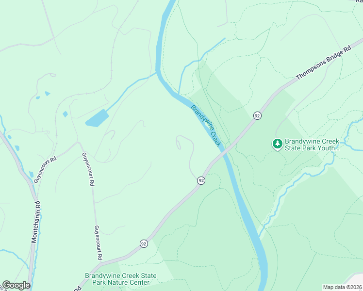 map of restaurants, bars, coffee shops, grocery stores, and more near 3930 Thompsons Bridge Road in Wilmington