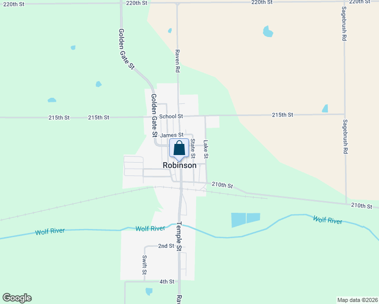 map of restaurants, bars, coffee shops, grocery stores, and more near 201-221 State Street in Robinson