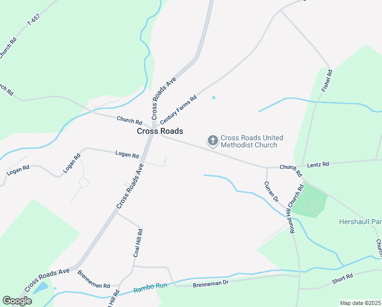 map of restaurants, bars, coffee shops, grocery stores, and more near 6798 Church Road in Felton