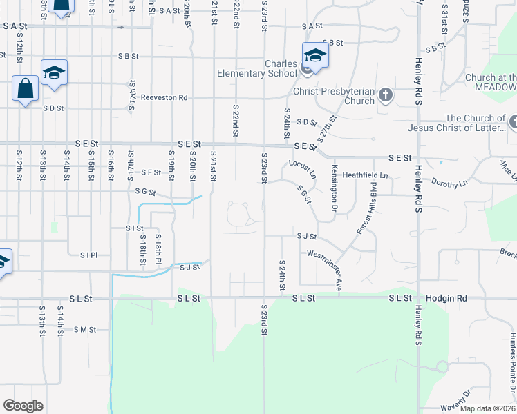 map of restaurants, bars, coffee shops, grocery stores, and more near 634 South 23rd Street in Richmond