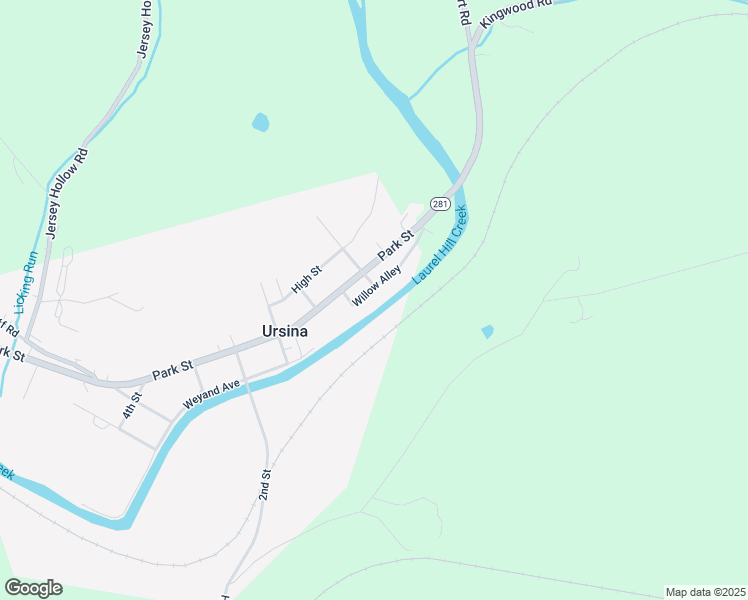 map of restaurants, bars, coffee shops, grocery stores, and more near 137 Willow Alley in Confluence