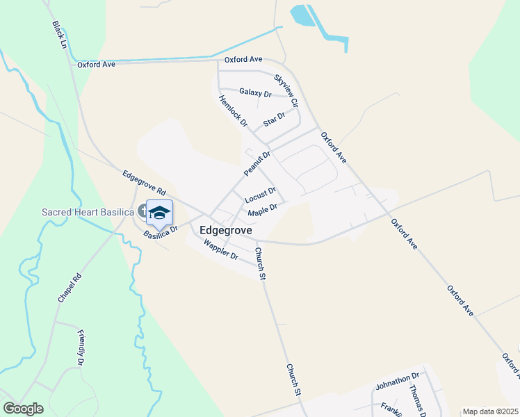 map of restaurants, bars, coffee shops, grocery stores, and more near 38 Maple Drive in Hanover