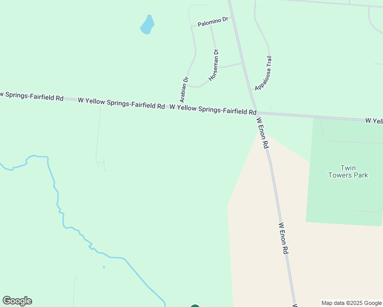 map of restaurants, bars, coffee shops, grocery stores, and more near 909 West Yellow Springs-Fairfield Road in Fairborn
