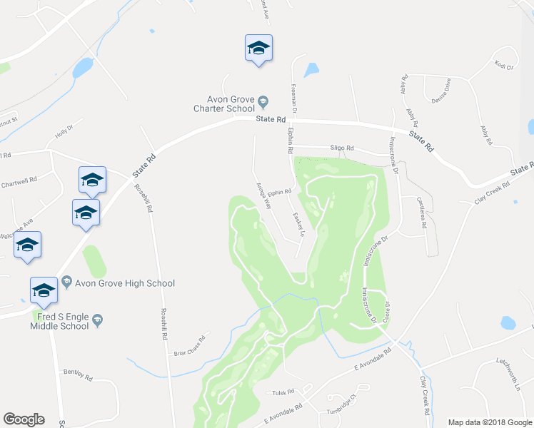 map of restaurants, bars, coffee shops, grocery stores, and more near 936 Aringa Way in Avondale