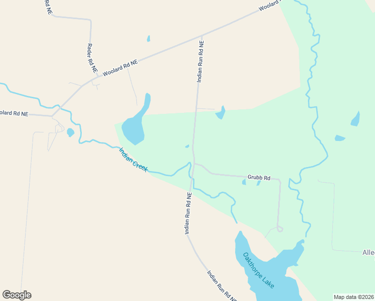 map of restaurants, bars, coffee shops, grocery stores, and more near 6953 Indian Run Road Northeast in Pleasantville