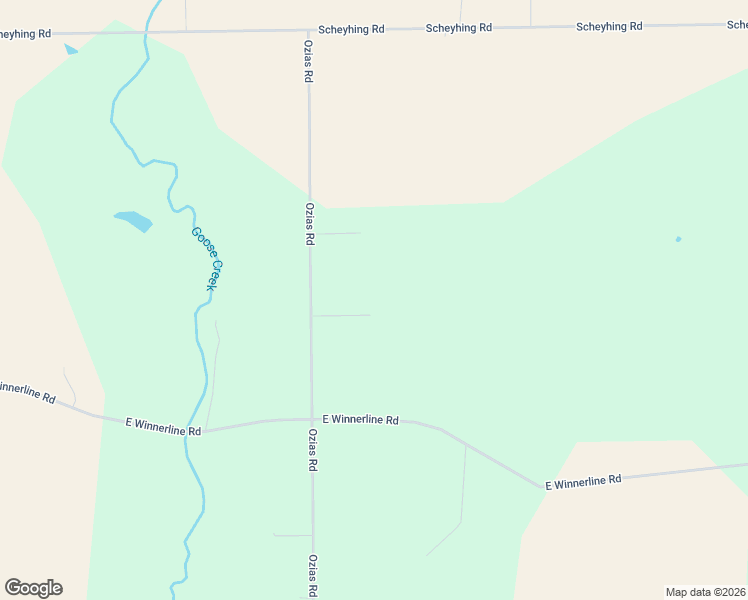map of restaurants, bars, coffee shops, grocery stores, and more near 5582 Ozias Road in Eaton