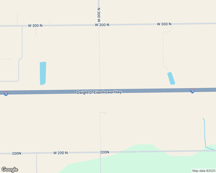 map of restaurants, bars, coffee shops, grocery stores, and more near 2511 North 300 West in Greenfield