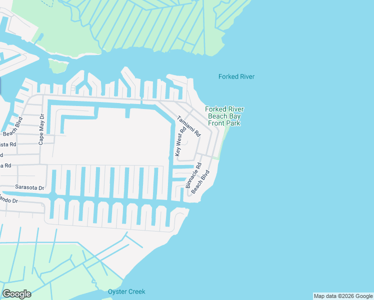 map of restaurants, bars, coffee shops, grocery stores, and more near 2 Niagara Court in Lacey Township