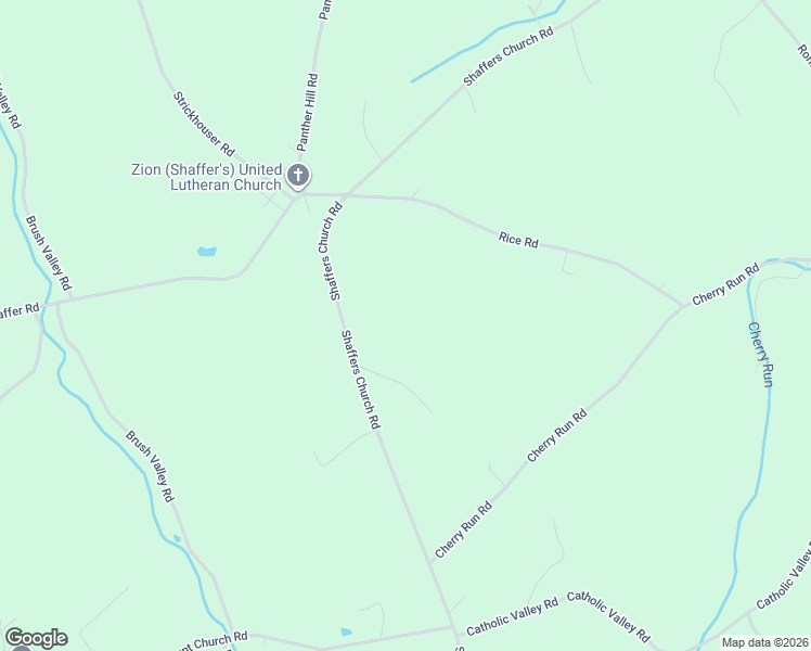 map of restaurants, bars, coffee shops, grocery stores, and more near 3916 Shaffers Church Road in Glen Rock