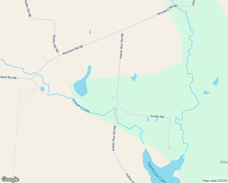 map of restaurants, bars, coffee shops, grocery stores, and more near 6953 Indian Run Road Northeast in Pleasantville