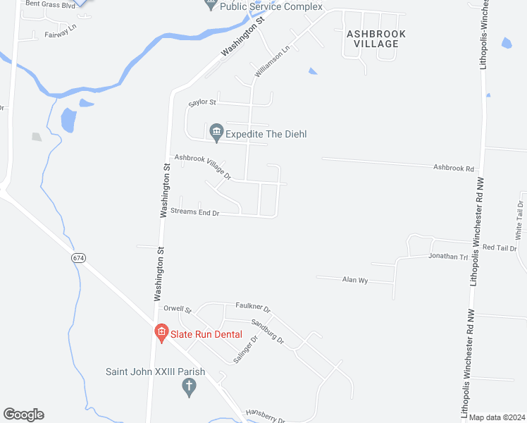 map of restaurants, bars, coffee shops, grocery stores, and more near 7902 Mountain Ash Lane in Canal Winchester