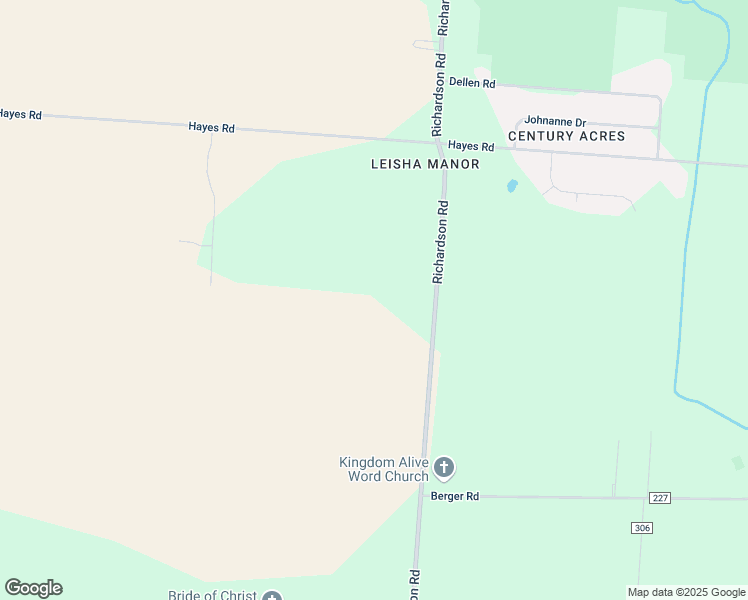 map of restaurants, bars, coffee shops, grocery stores, and more near 7501 Richardson Road in Groveport