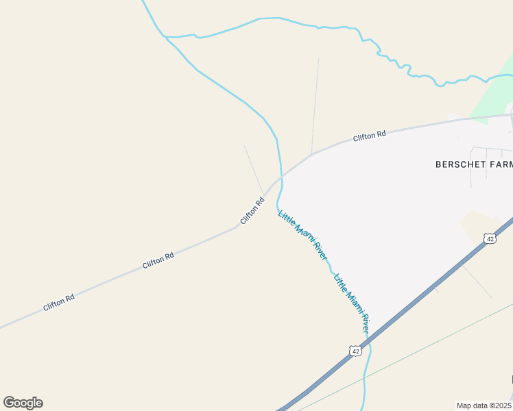 map of restaurants, bars, coffee shops, grocery stores, and more near Clifton Road in South Charleston