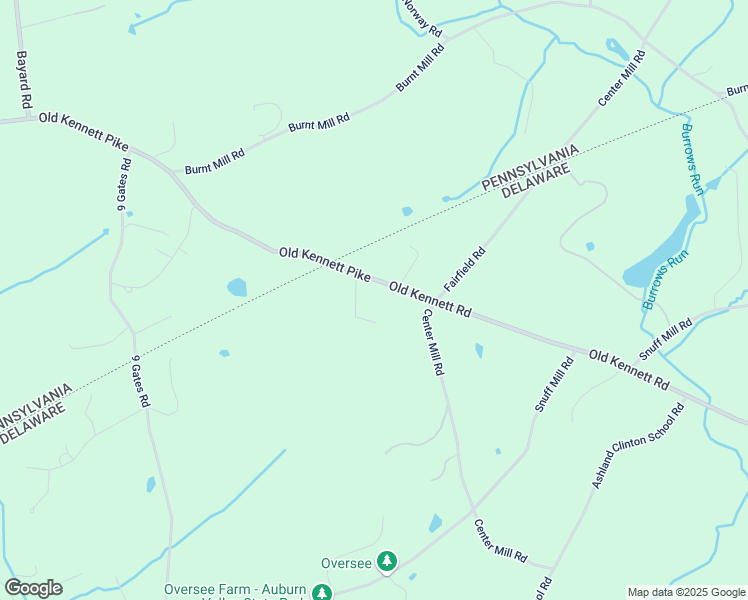 map of restaurants, bars, coffee shops, grocery stores, and more near 2202 Old Kennett Road in Wilmington