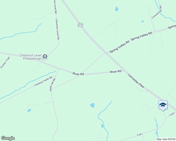 map of restaurants, bars, coffee shops, grocery stores, and more near 1022 Spring Valley Road in Quarryville