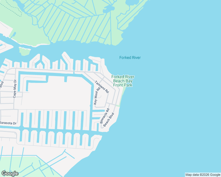 map of restaurants, bars, coffee shops, grocery stores, and more near 1515 Daytona Road in Lacey Township