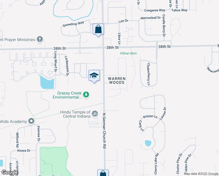 map of restaurants, bars, coffee shops, grocery stores, and more near 11026 Amburg Court in Indianapolis