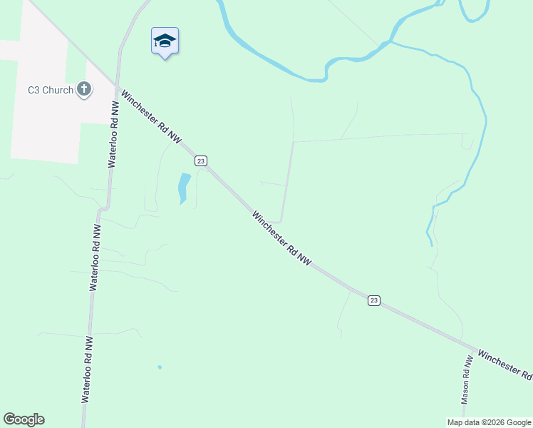 map of restaurants, bars, coffee shops, grocery stores, and more near 6015 Diley Road in Canal Winchester