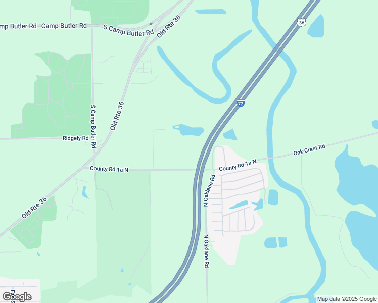 map of restaurants, bars, coffee shops, grocery stores, and more near 5333 Oak Crest Road in Springfield