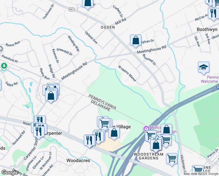 map of restaurants, bars, coffee shops, grocery stores, and more near 2732 Boudwin Avenue in Ogden
