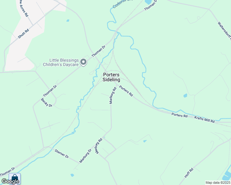 map of restaurants, bars, coffee shops, grocery stores, and more near 1301 Marburg Road in Spring Grove