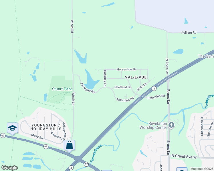 map of restaurants, bars, coffee shops, grocery stores, and more near 1-9 Hackney Lane in Springfield