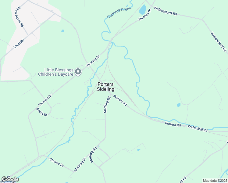 map of restaurants, bars, coffee shops, grocery stores, and more near 1299 Porters Road in Spring Grove