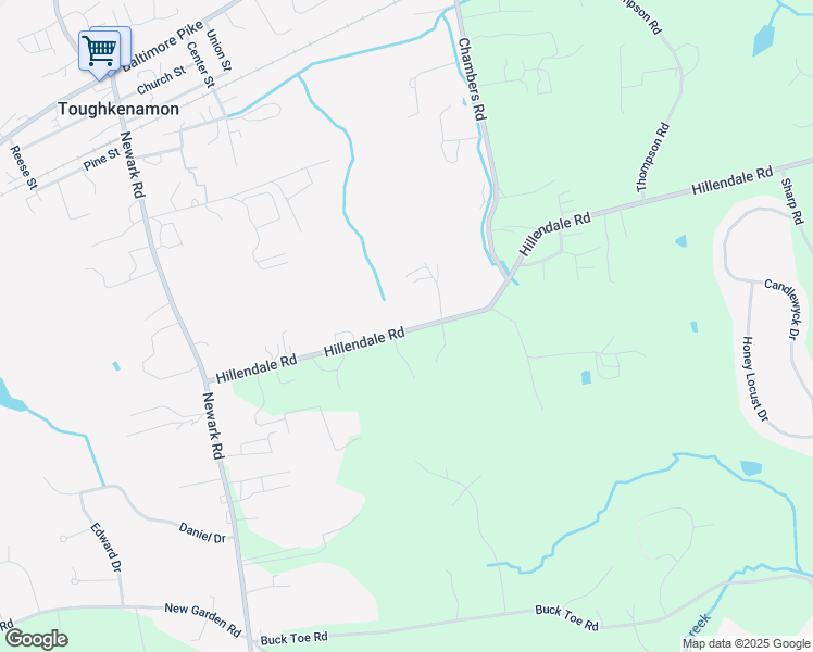 map of restaurants, bars, coffee shops, grocery stores, and more near 632 Hillendale Rd in Avondale