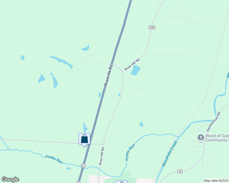 map of restaurants, bars, coffee shops, grocery stores, and more near 7375 Rose Hill Road in Roseville