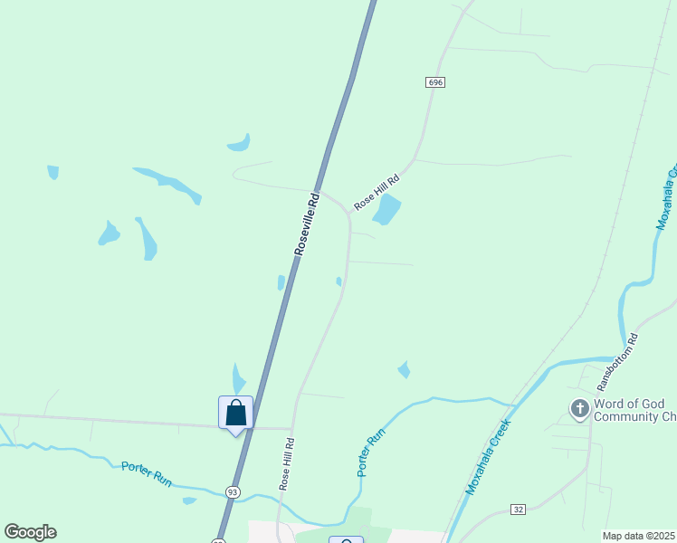map of restaurants, bars, coffee shops, grocery stores, and more near 7375 Rose Hill Road in Roseville