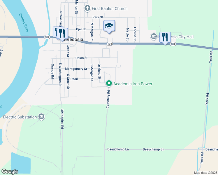 map of restaurants, bars, coffee shops, grocery stores, and more near in Naples