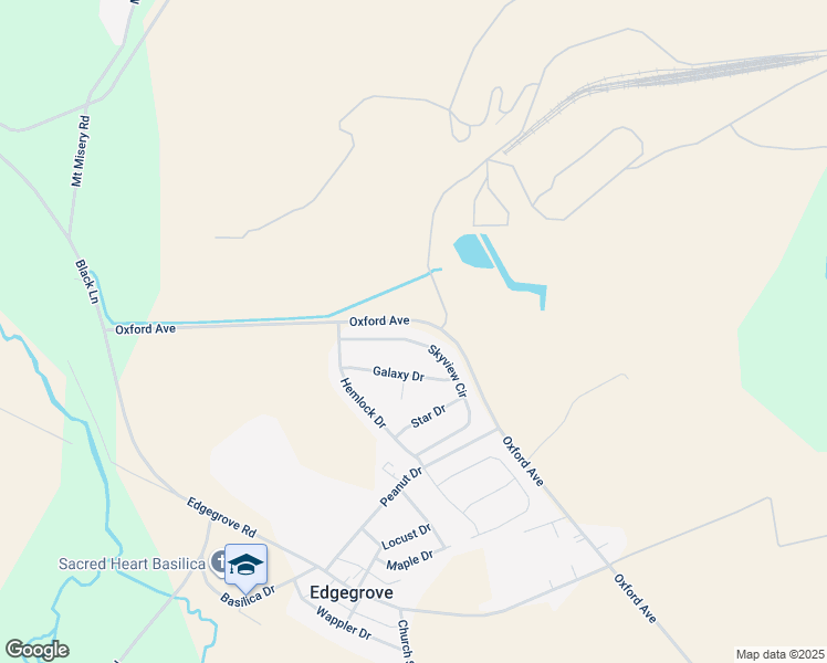 map of restaurants, bars, coffee shops, grocery stores, and more near 58 Skyview Circle in Hanover
