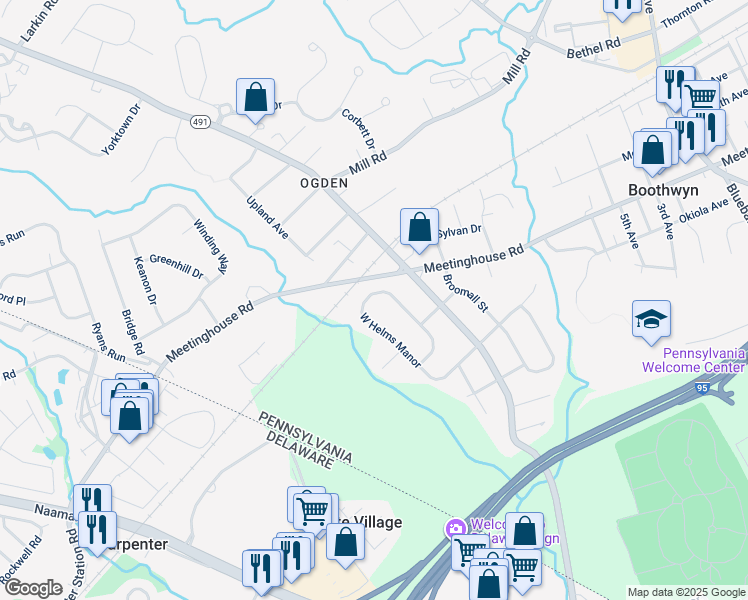 map of restaurants, bars, coffee shops, grocery stores, and more near 2434 West Helms Manor in Ogden