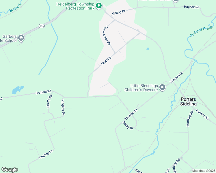 map of restaurants, bars, coffee shops, grocery stores, and more near 6400 Deer Run Court in Spring Grove