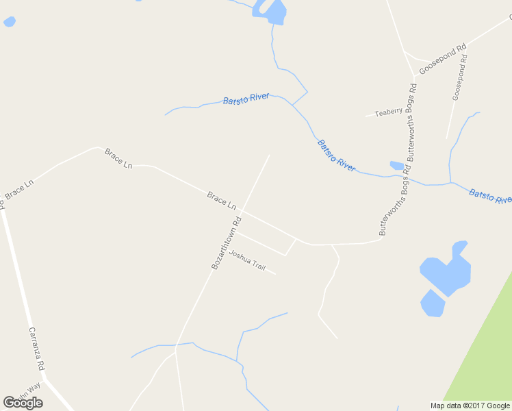 map of restaurants, bars, coffee shops, grocery stores, and more near 131 Butterworths Bogs Road in Tabernacle