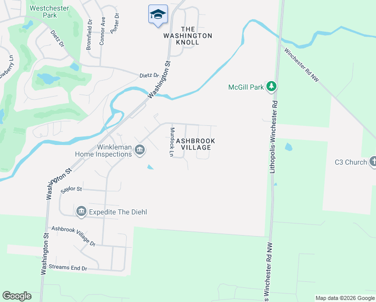 map of restaurants, bars, coffee shops, grocery stores, and more near 7587 Walnut Drive in Canal Winchester