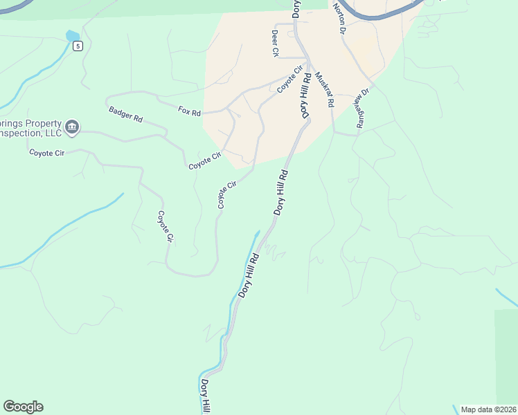 map of restaurants, bars, coffee shops, grocery stores, and more near 2169 Dory Hill Road in Black Hawk