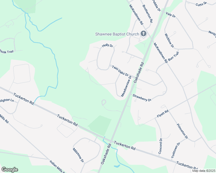 map of restaurants, bars, coffee shops, grocery stores, and more near 54 Meadowview Court in Shamong