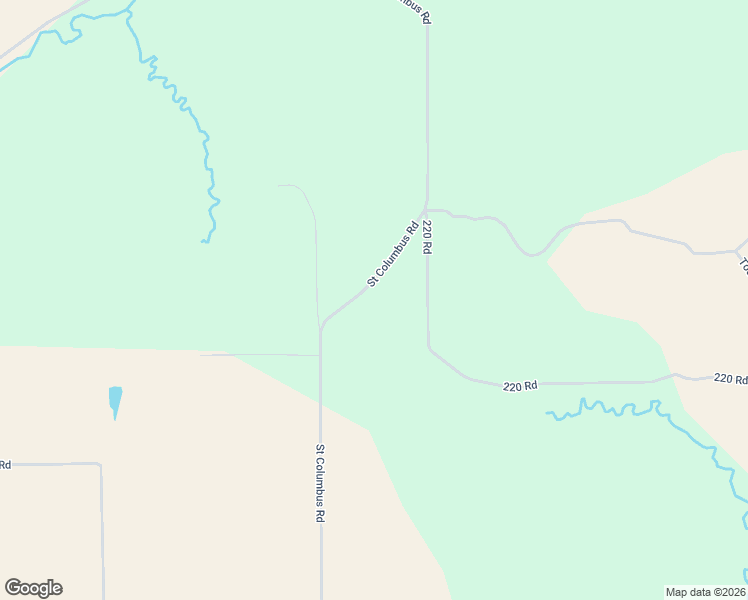 map of restaurants, bars, coffee shops, grocery stores, and more near 1508 Saint Columbus Road in Wathena