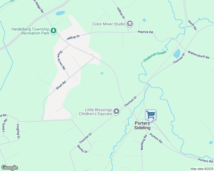 map of restaurants, bars, coffee shops, grocery stores, and more near in PORTS SIDLING