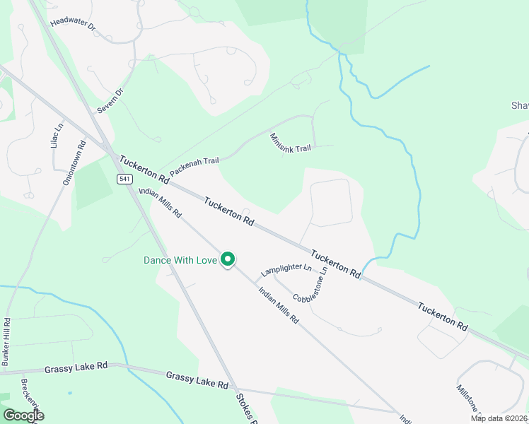 map of restaurants, bars, coffee shops, grocery stores, and more near 24 Tuckerton Road in Shamong