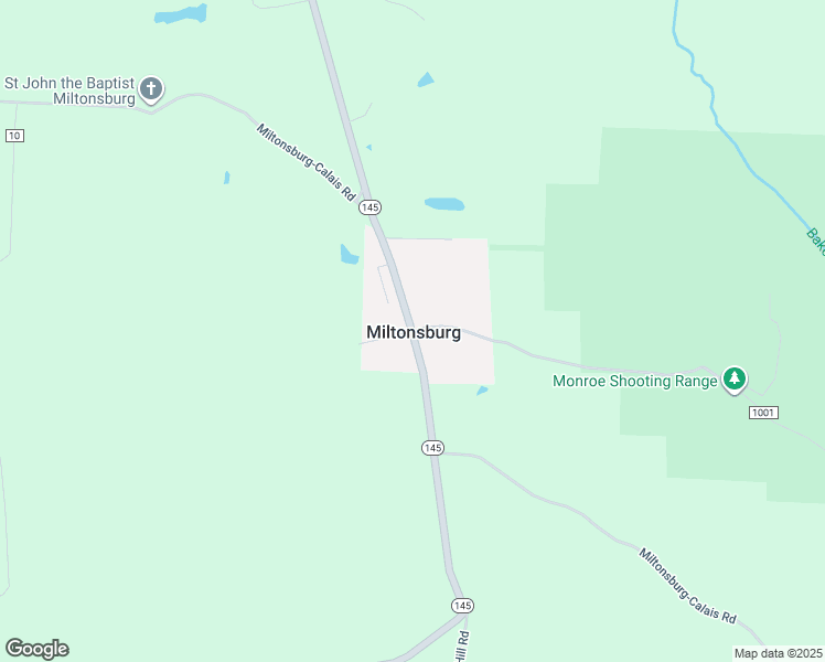 map of restaurants, bars, coffee shops, grocery stores, and more near North Main Street in Woodsfield