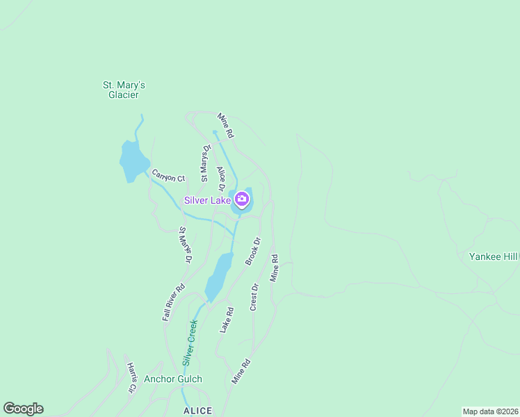 map of restaurants, bars, coffee shops, grocery stores, and more near 831 Brook Drive in Idaho Springs