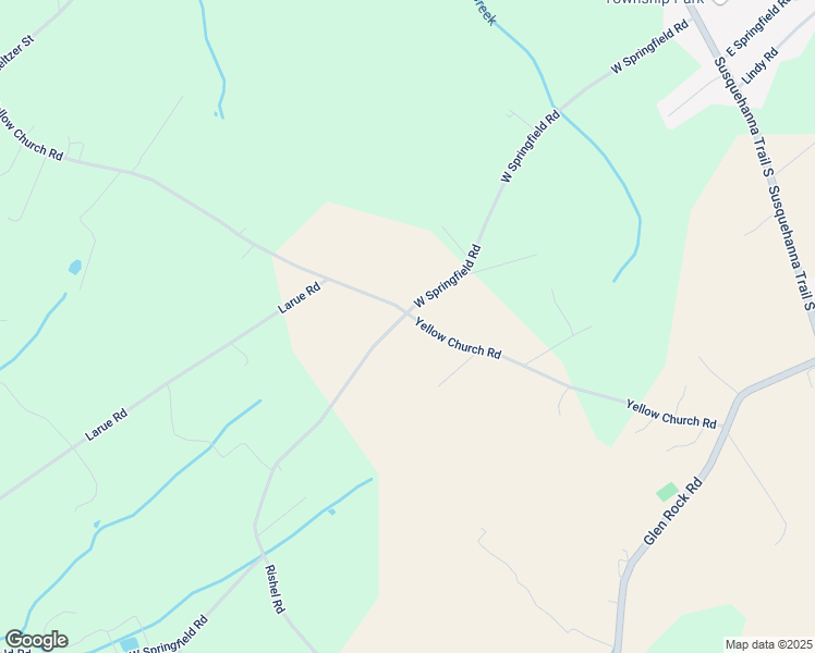map of restaurants, bars, coffee shops, grocery stores, and more near 9448 Yellow Church Road in Seven Valleys