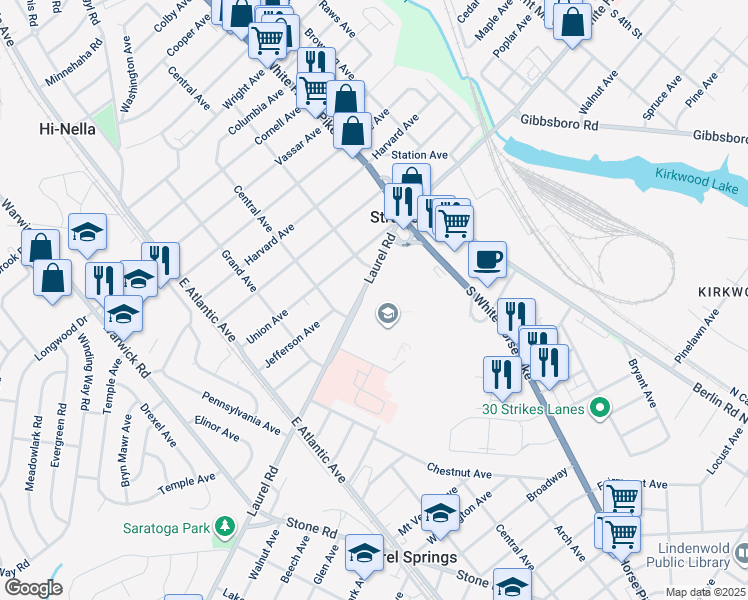 42 East Laurel Road, Stratford NJ Walk Score