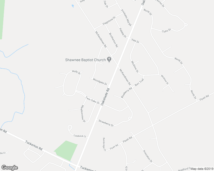 map of restaurants, bars, coffee shops, grocery stores, and more near 1 Woodgate Drive in Shamong