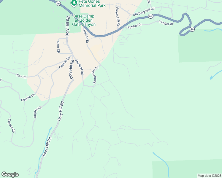 map of restaurants, bars, coffee shops, grocery stores, and more near 616 Chalet Dr in Black Hawk
