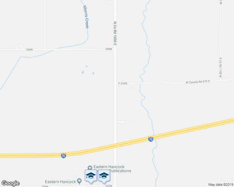 map of restaurants, bars, coffee shops, grocery stores, and more near 3195 North Co Road 1050 East in Charlottesville