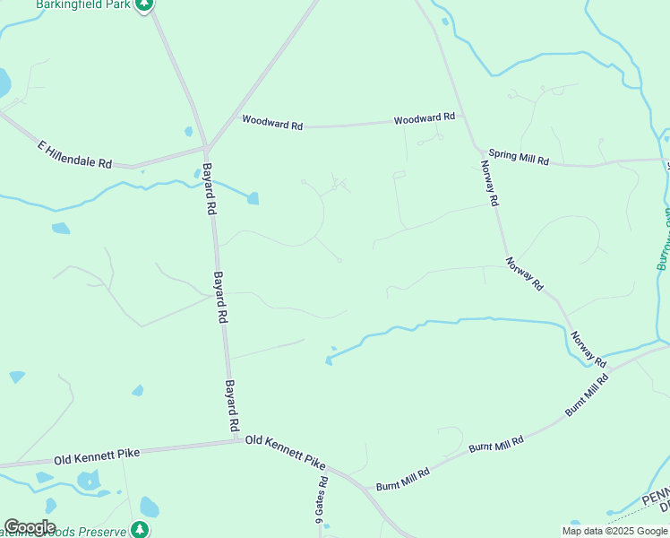 map of restaurants, bars, coffee shops, grocery stores, and more near 204 Sandy Flash Drive in Kennett Square